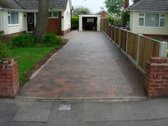 drive way after sealing